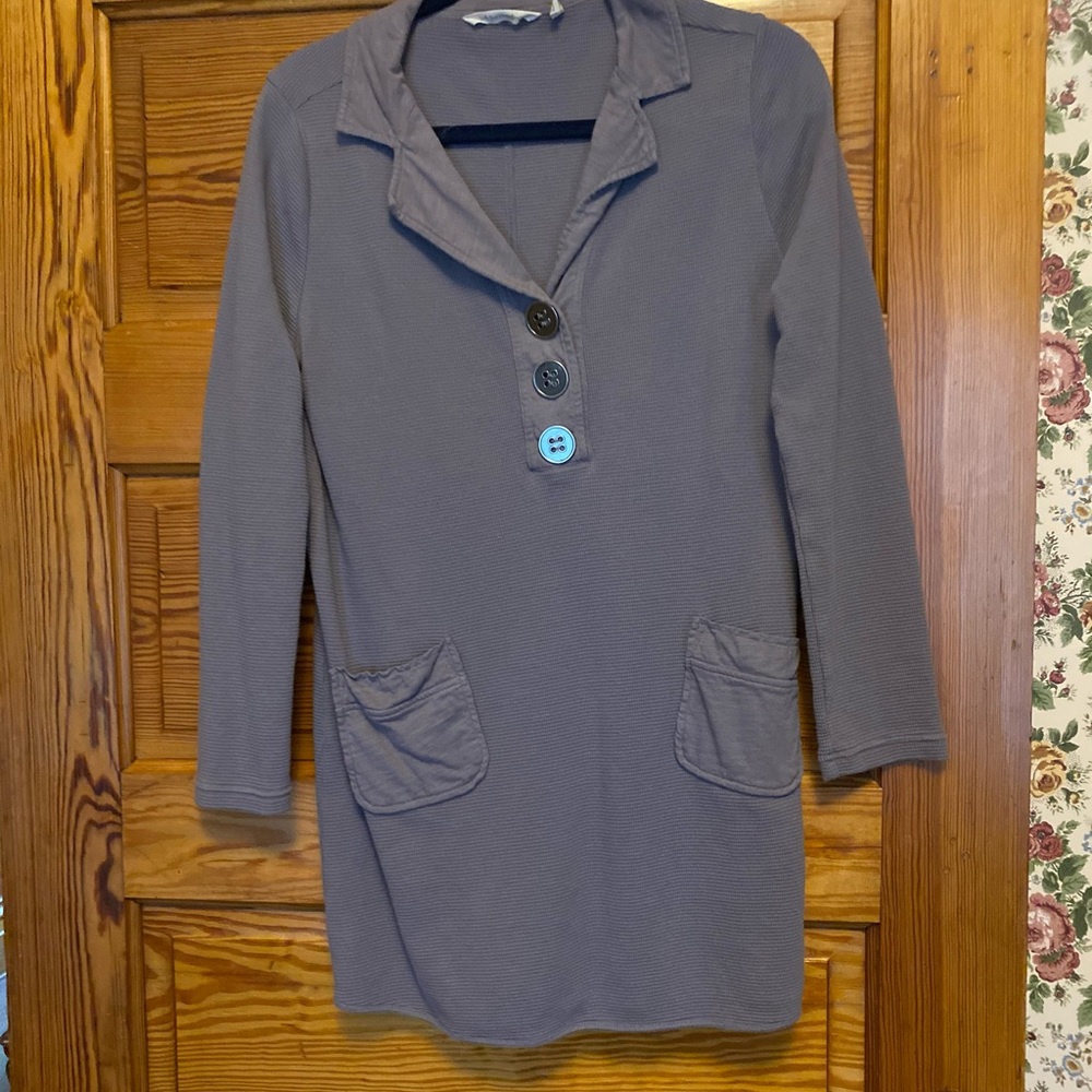 Soft Surroundings Tunic. Gray Medium - image 2